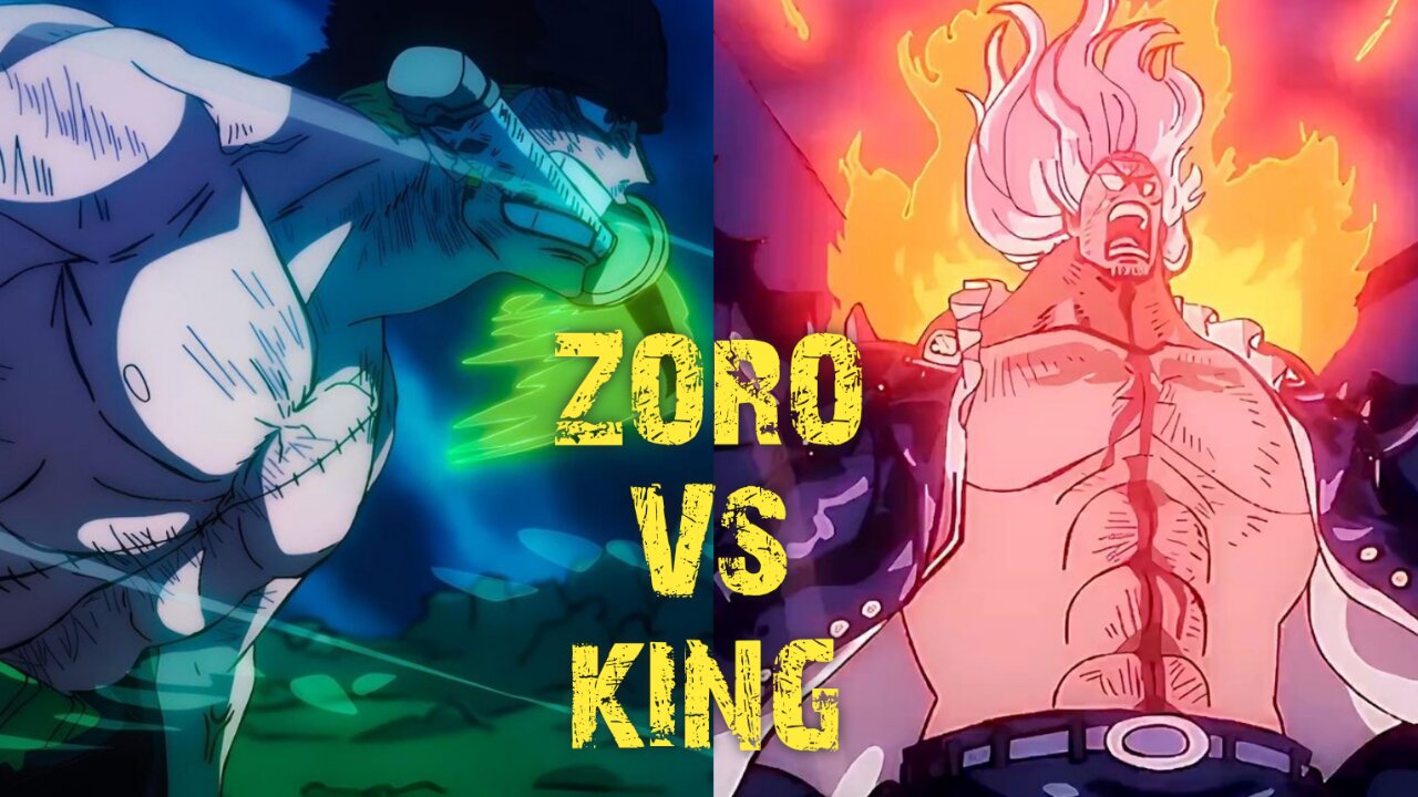 Mejores Peleas del Anime: Zoro vs King - One Piece