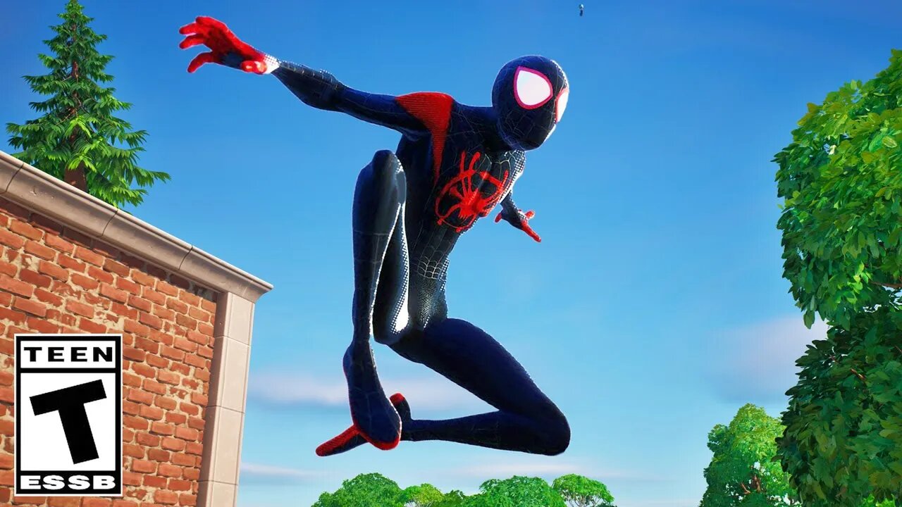 They JUST ADDED Miles Morales into Chapter 4!