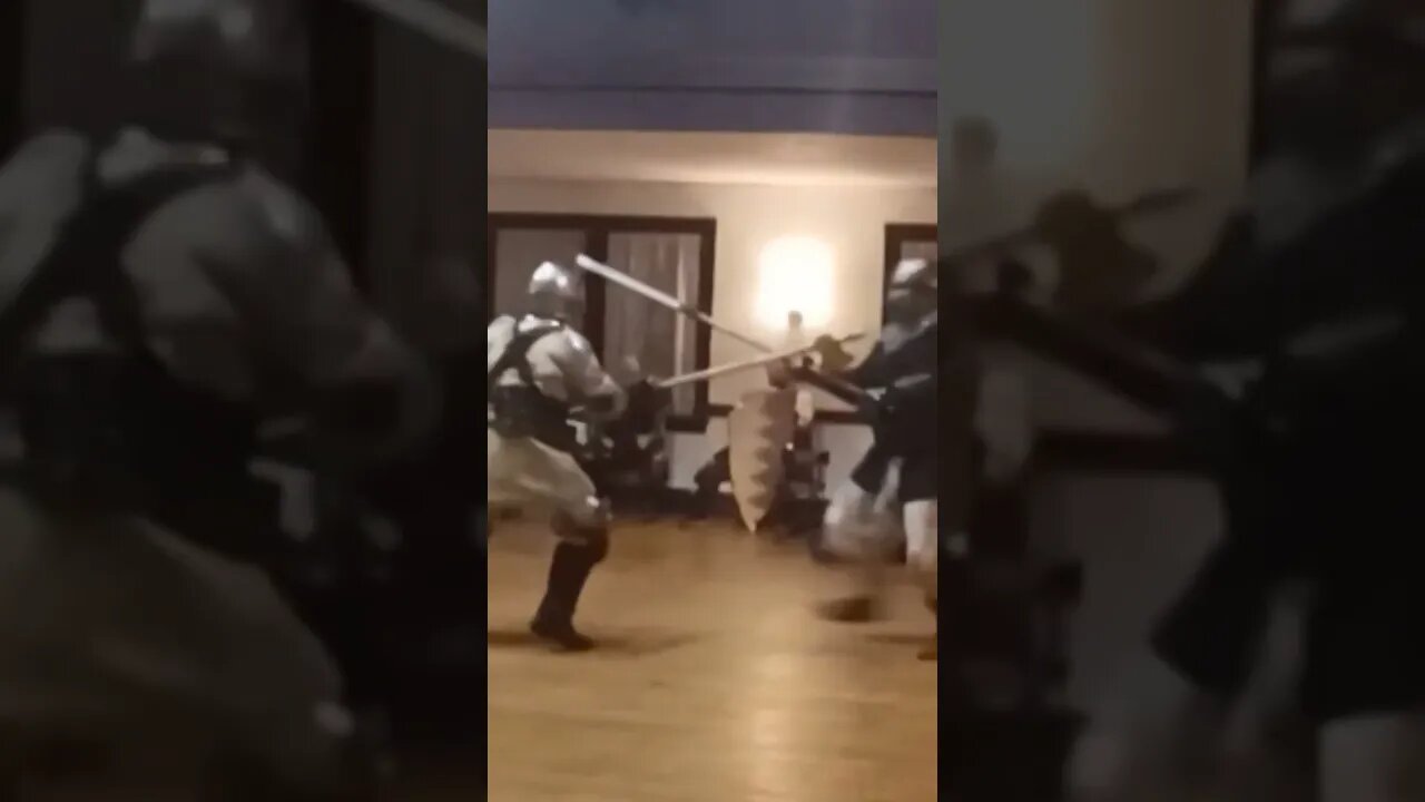 Medieval Poleaxe Fight - SCA Nutley NJ #sca #medieval #hema #historicaleuropeanmartialarts