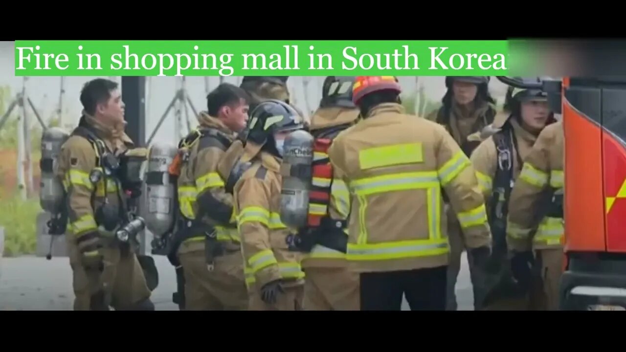 South Korea shopping mall fire leaves seven dead