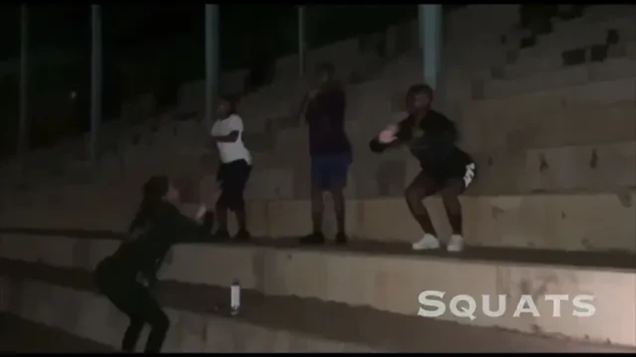 intense exercise of students from Durban University of technology