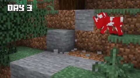 3 $$ I Survived 100 DAYS as a MOOSHROOM in HARDCORE Minecraft!