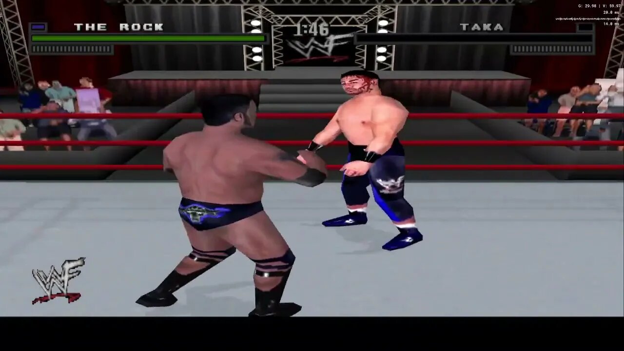 wwf attitude ps1 or duckstation: short match 11