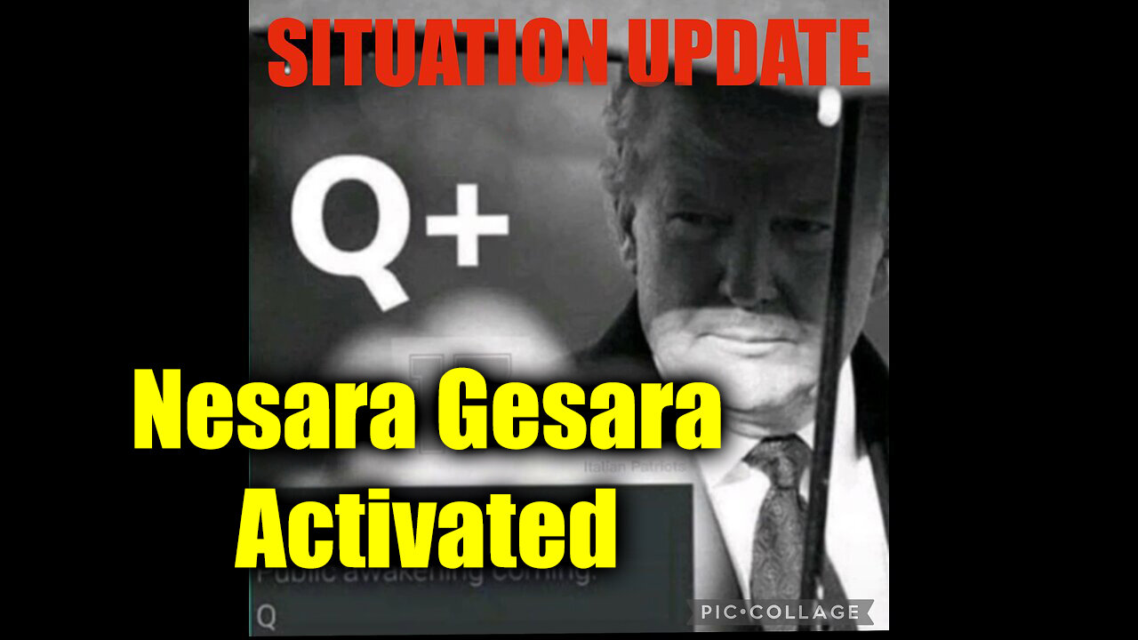 Situation Update 10/19/2024 - Nesara Gesara Activated. QFS Fully Operational