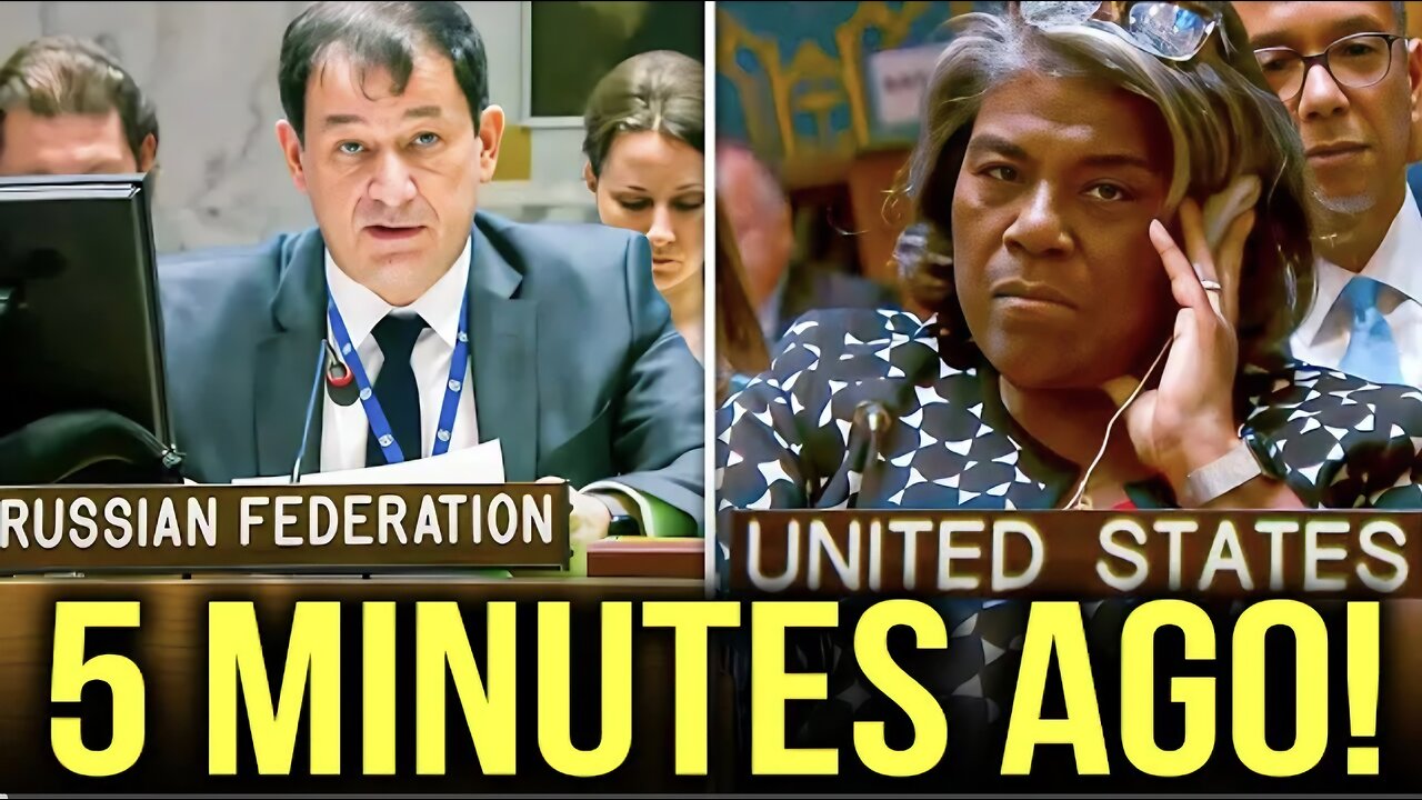 Russia Exposes USA & Israel Over ceasefire Negotiations Live at UNSC !