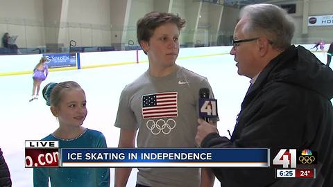 Young Olympic hopefuls hit the ice early in KC