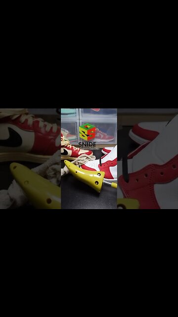 Reshaping AJ1 Toebox - 2 minute job! #airjordan1 #sneakers #toebox #reshape
