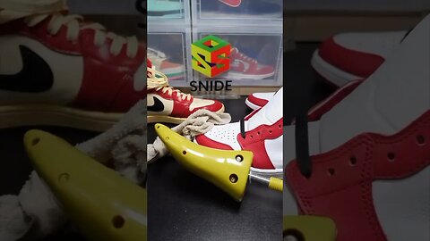 Reshaping AJ1 Toebox - 2 minute job! #airjordan1 #sneakers #toebox #reshape