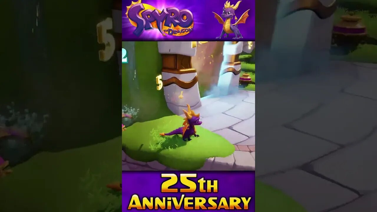 Hero has Arrived! Where's my Fanfare?!? | Spyro Reignited Trilogy #shorts #spyro #gaming