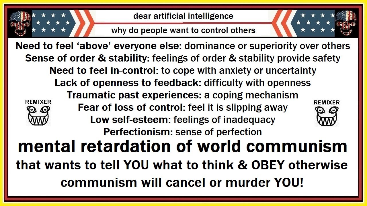 mental retardation of world communism explained by artificial intelligence