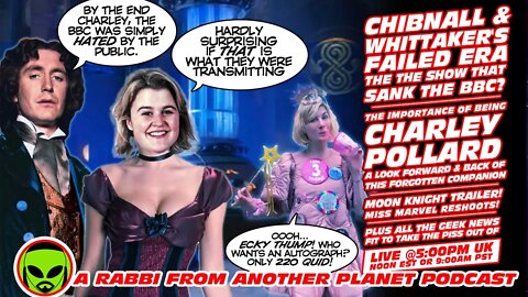 LIVE@5 - Jodie and Chibnall's Doctor Who Sink the BBC! Charlie Pollard! Moon Knight! Miss Marvel