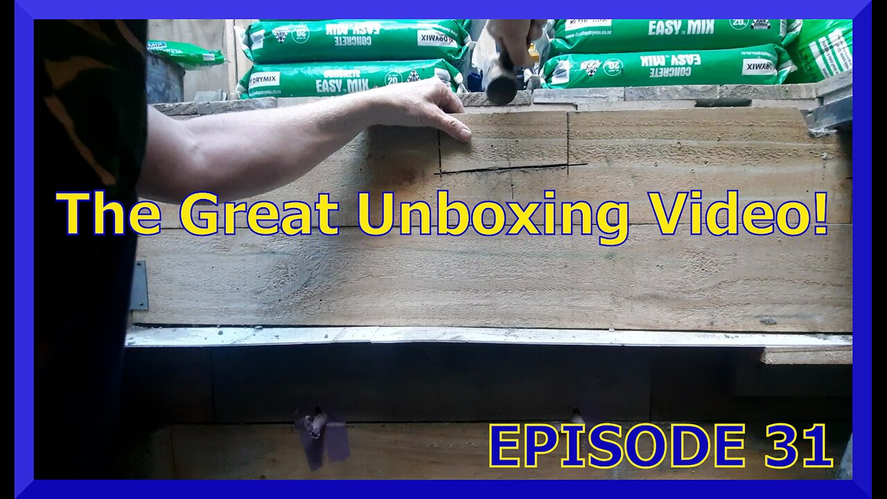 Underground bunker build - Finishing the concrete for entry shaft - Episode 31