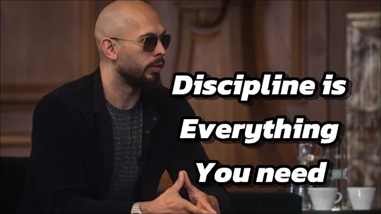 DISCIPLINE YOURSELF- ANDREW TATE (Motivational Speech)