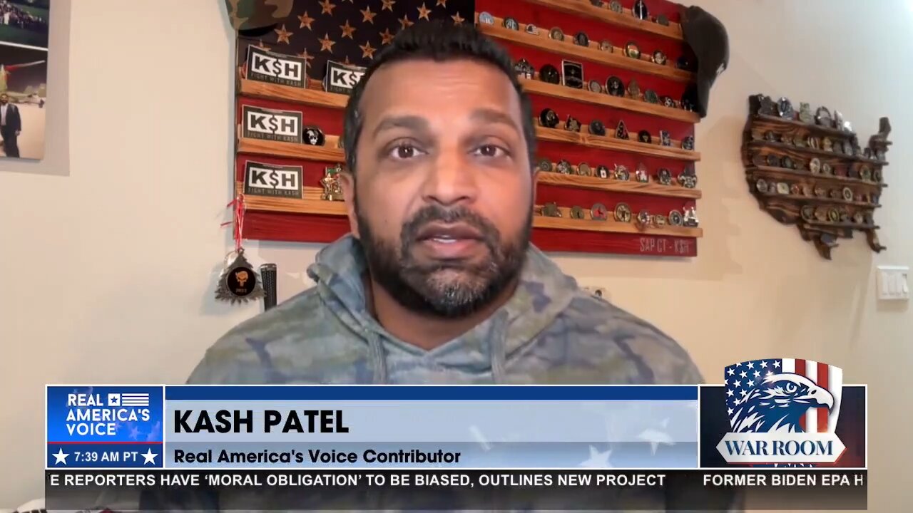 Kash Patel - They want to Rob you of the TRUTH