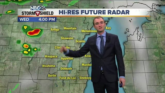 Gino Recchia NBC26 Storm Shield Weather Forecast