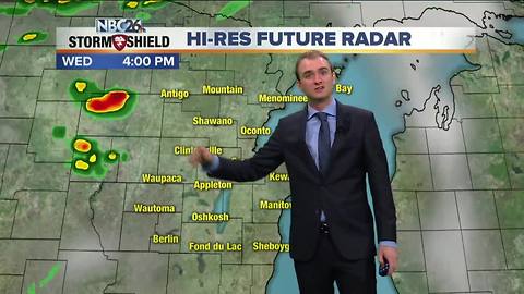 Gino Recchia NBC26 Storm Shield Weather Forecast