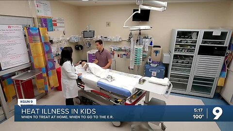 Heat illness in kids