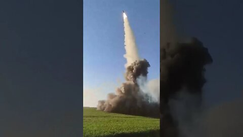 Ukrainian Ballistic Missile Fired At Russian Positions #shorts
