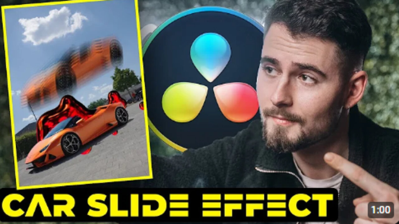 HOW TO Insane Slide Effect for Trending Videos | Davinci Resolve 18 Tutorial