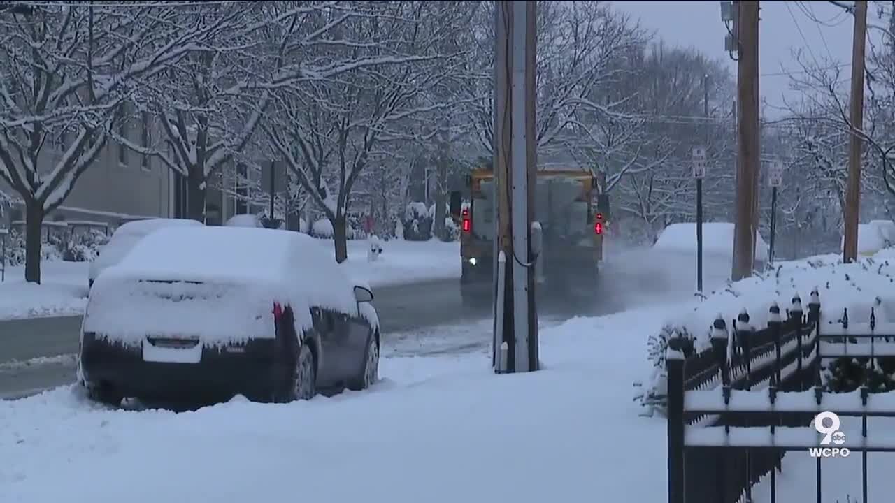 Hazardous roads led to crashes, traffic snarls and stranded drivers