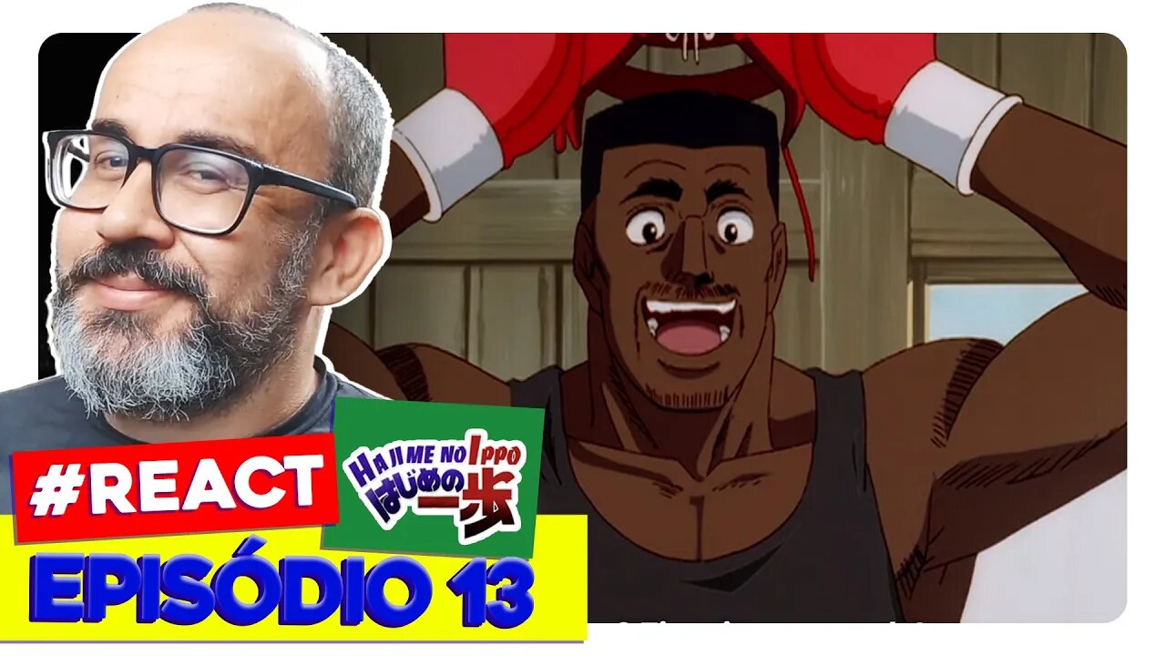 QUAL O MAIS GENTE BOA!? Jason Ozuma ou Ippo! | React Hajime no Ippo Ep.13