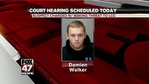 Walker, who made threat against LCC, in court again