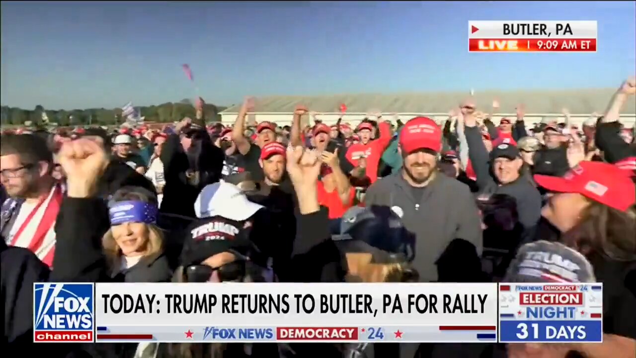 Pete Hegseth Reporting from Butler