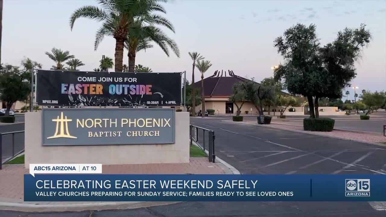 Celebrating Easter weekend safely