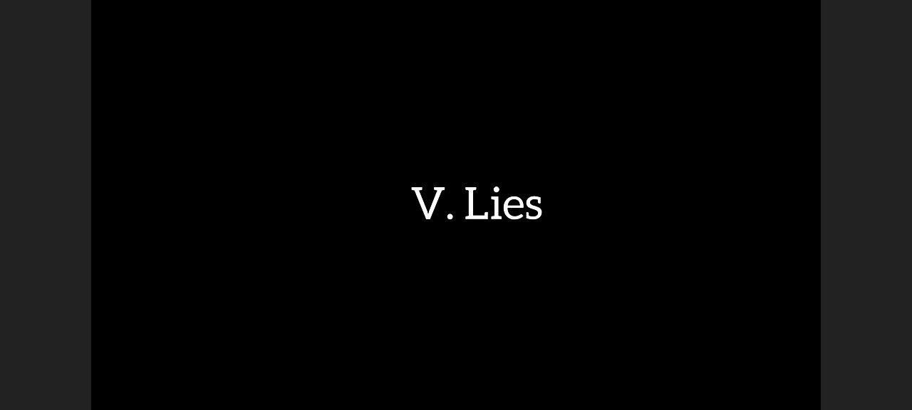 Asmr Story V Lies