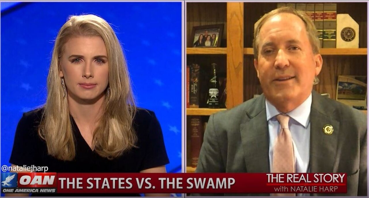 The Real Story - OAN Texas Voter Fraud with Ken Paxton