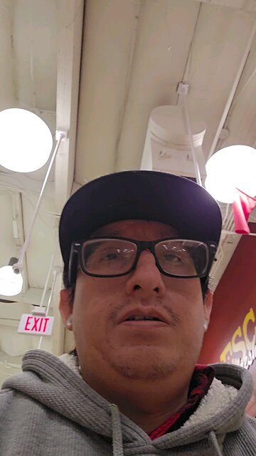 at the grocery store