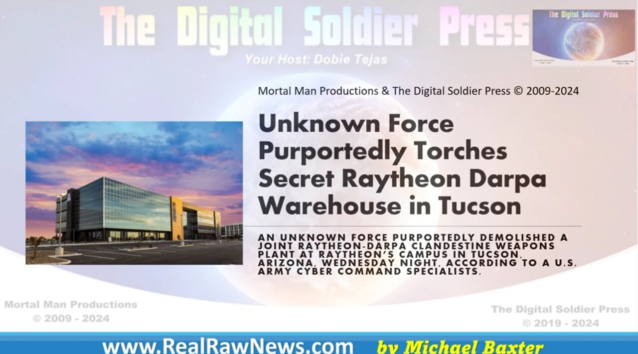 Unknown Force Destroys DARPA Warehouse in AZ