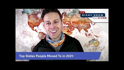 Top States People Moved To & From in '21? (comedian K-von quizzes you)