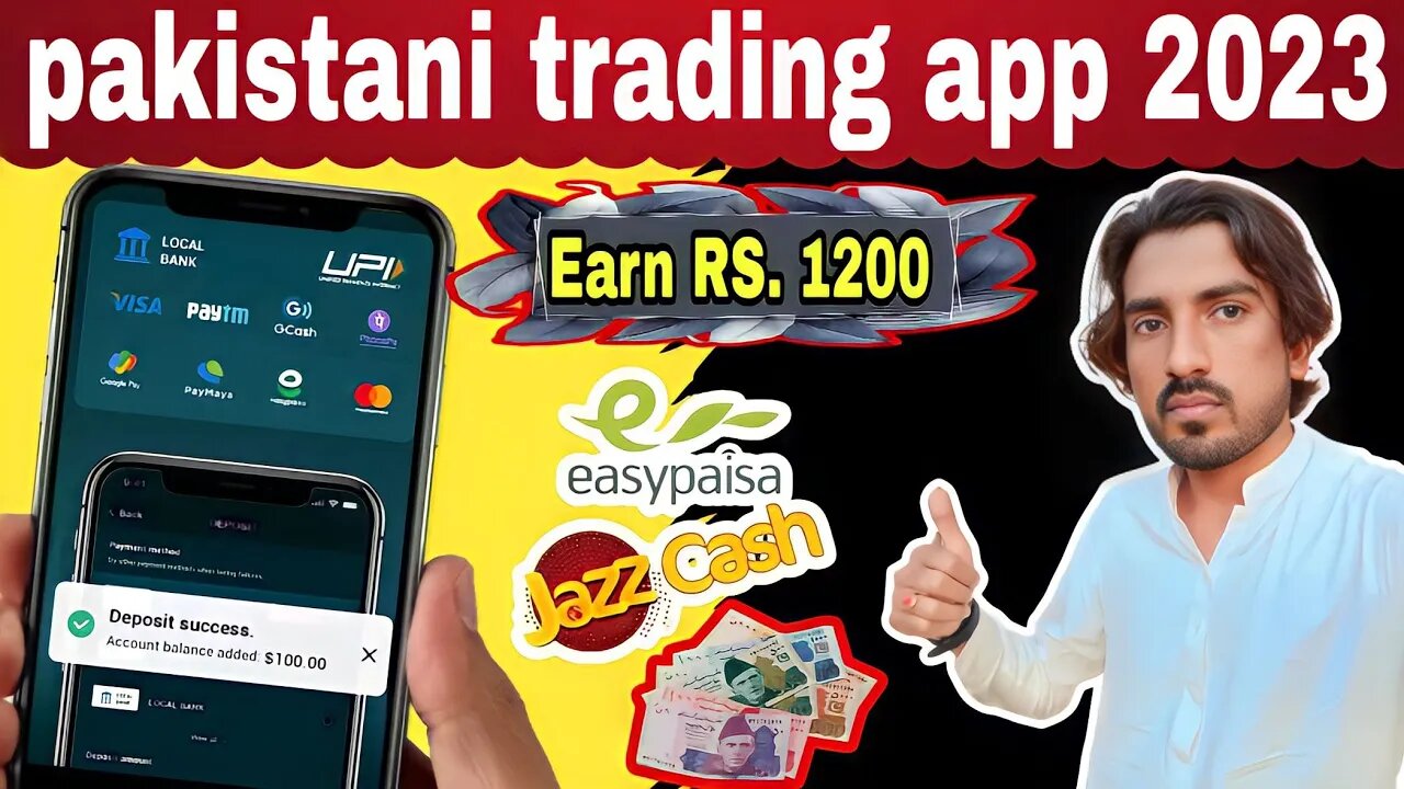 best trading app in pakistan🚀trading for beginners🤑 minimum deposit RS.50 easypaisa to jazzcash