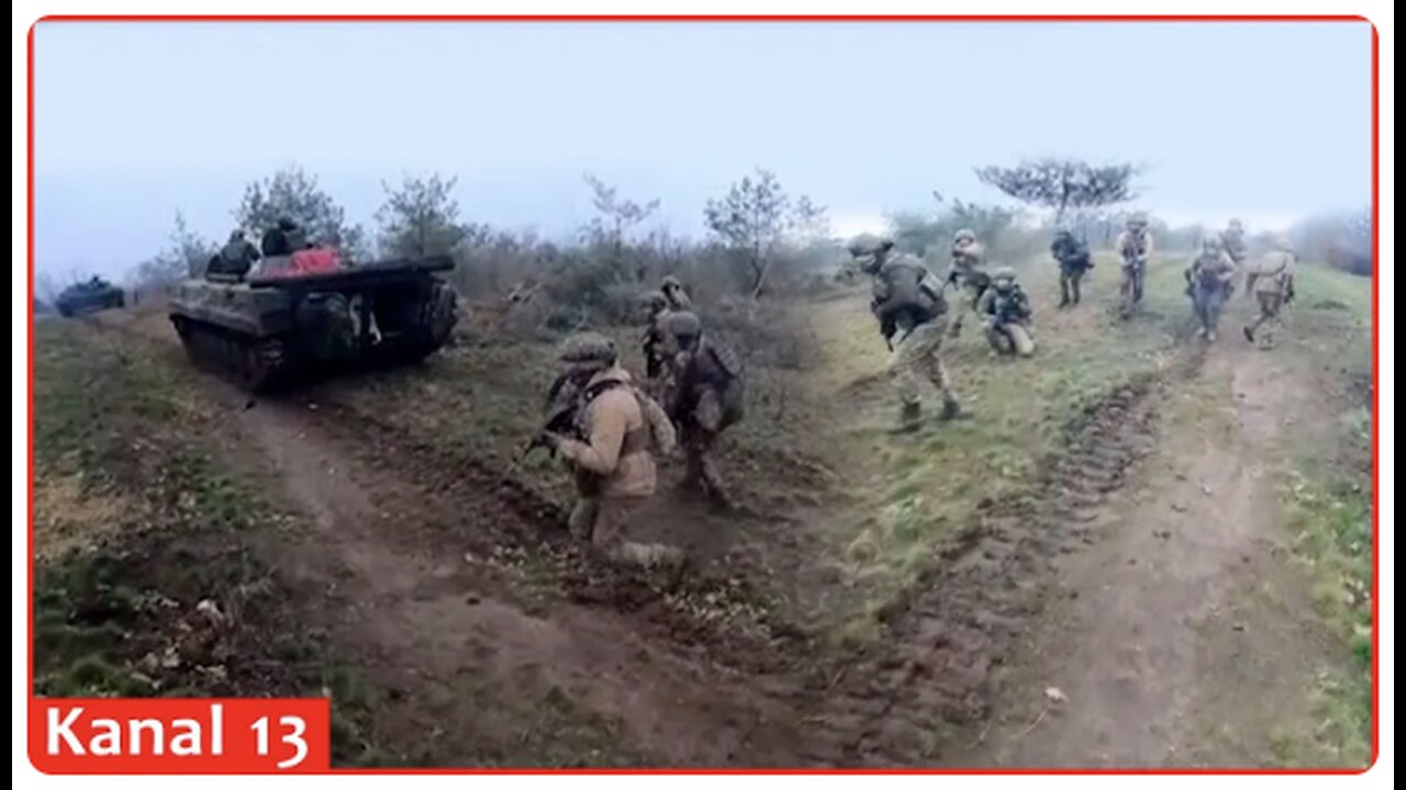 Ukrainian troops encircle Wagner soldiers with equipment and infantry