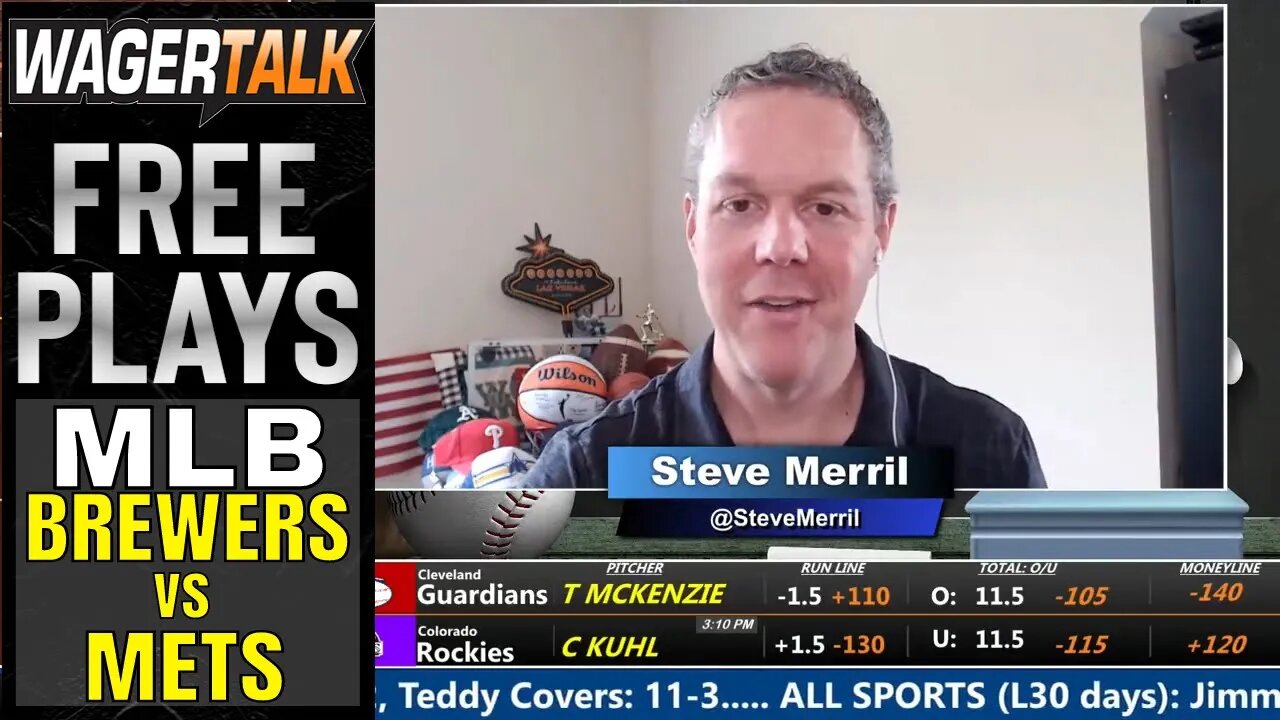 Mets vs Brewers Best Bets, Picks and Predictions | MLB Free Play for 6/16 | Just A Bit Outside