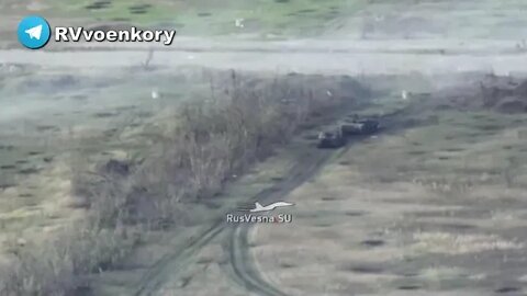 100 brigade of the DPR destroys armored vehicles of the AFU