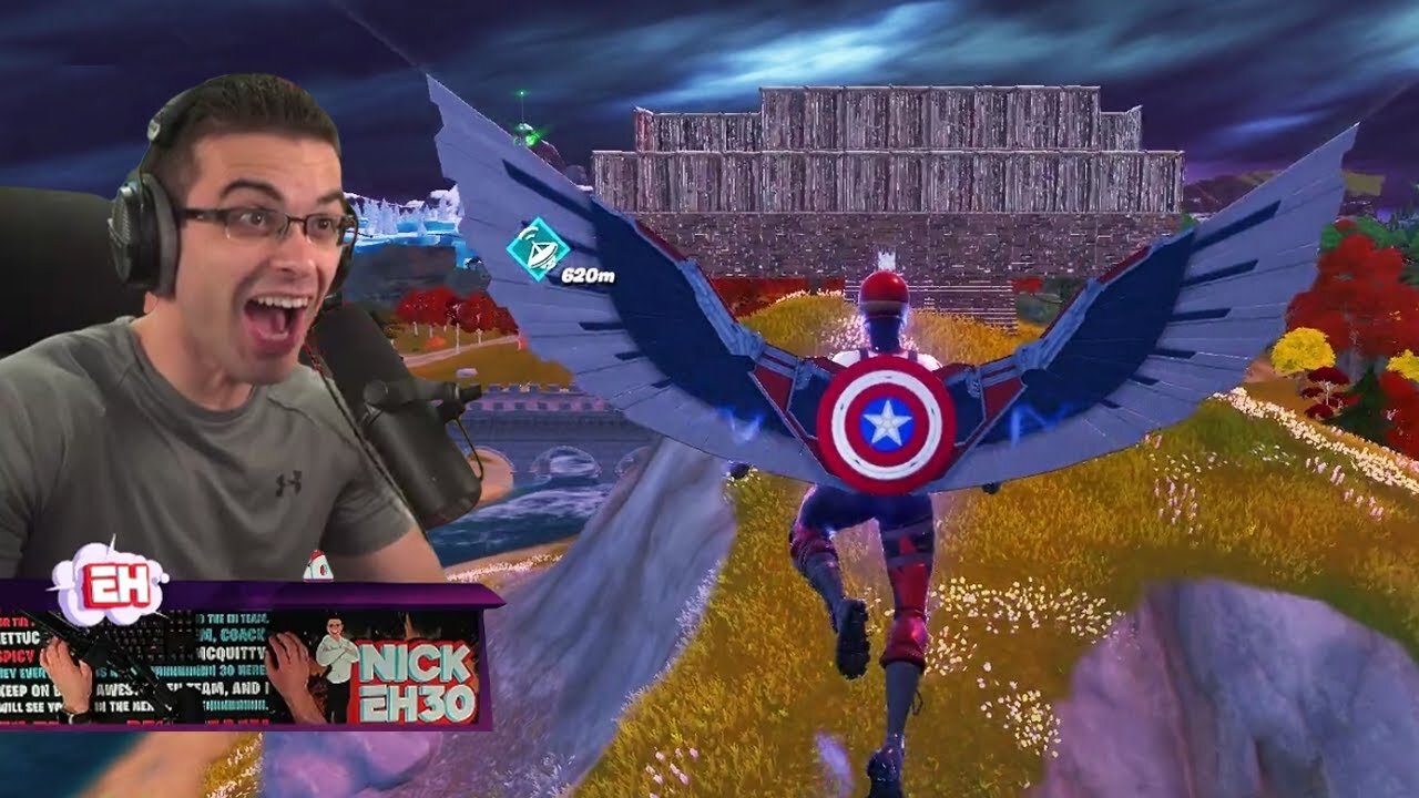 Nick Eh 30 Cries With Laughter After Realizing What This Stream Sniper Built!