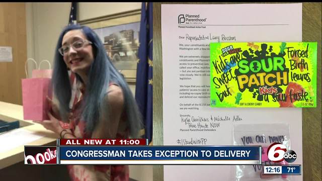 Indiana congressman calls letter comparing Sour Patch Kids to forced birth "shocking & disgusting"