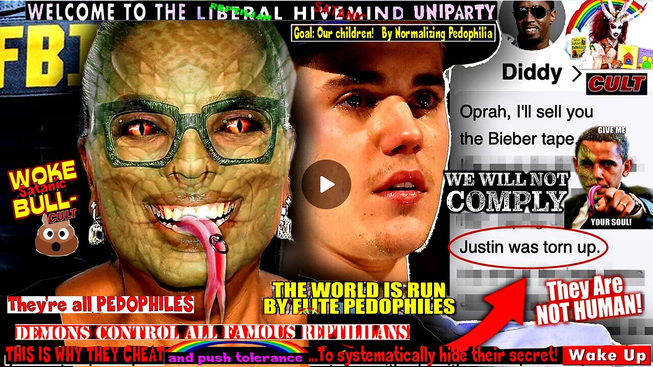 FBI: Oprah Purchased "Sickening" Diddy Tape of Underage Justin Bieber Being Raped