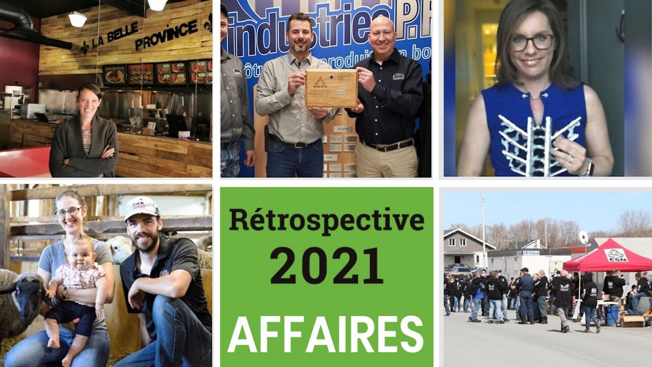 Rétrospective 2021 Affaires partie 1