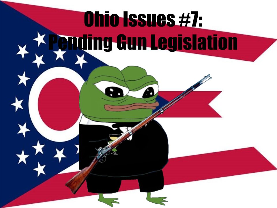 Ohio Issues #7: Pending Gun Legislation