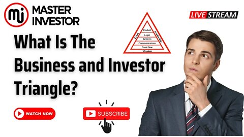 What is the business and investor triangle? (FINANCIAL EDUCATION) MASTER INVESTOR