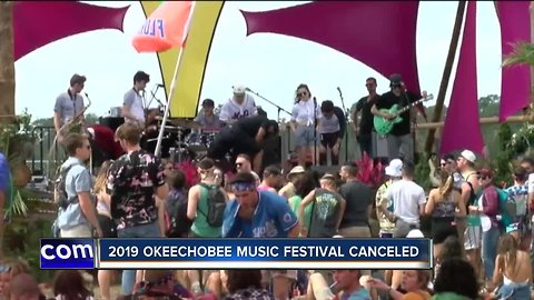 Okeechobee Music Festival won't be held in 2019