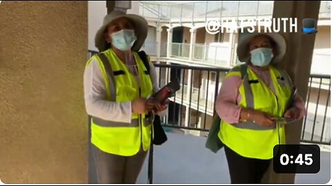 Door to door vaccine pushers get told where to go