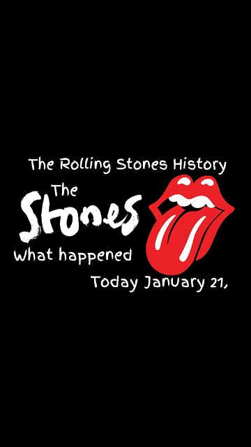 The Rolling Stones History :January 21, #shorts