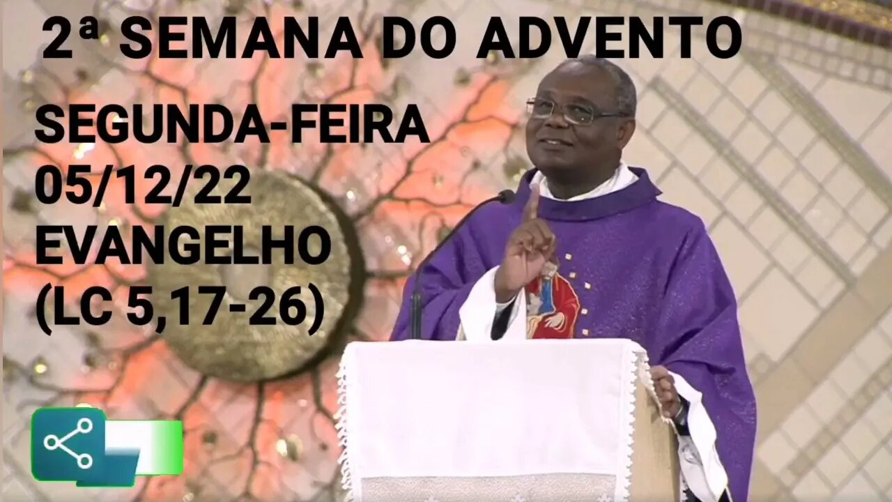 Homilia de Hoje | Padre José Augusto 05/12/22 Segunda-feira