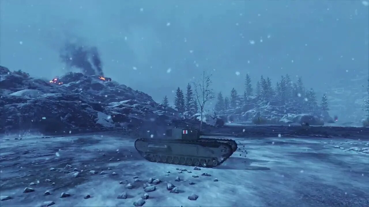 Churchill I British Heavy Tank in Battlefield | World of Tanks | Land of Tanks