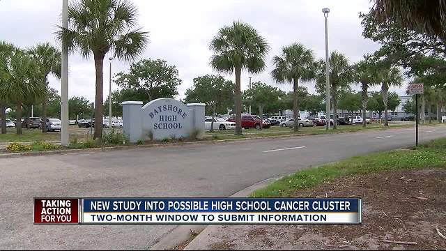 Does cancer cluster exist at old Bayshore HS?