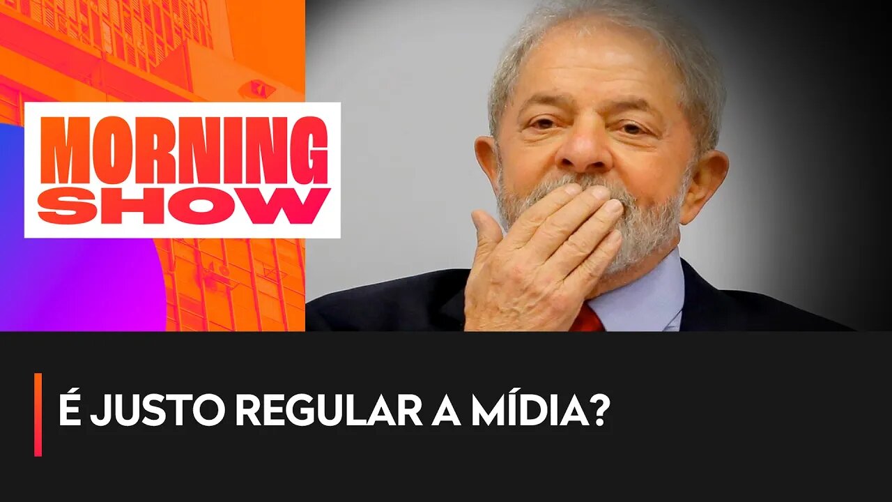 Lula fala de novo sobre regular mídia